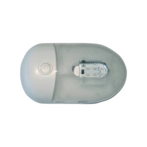 Pancake Light, LED, Single, w/Switch, 5500K, 150 lumens