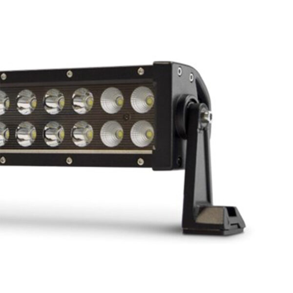 Light Bar, 14" Double Row, 72W 6D Lens 5280 Lumens IP 67 14.3x1.8x1.2