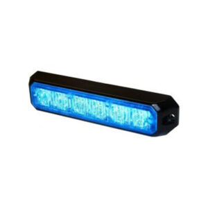 Strobe Light,6 LED Directional, 18 Flash patterns, Blue